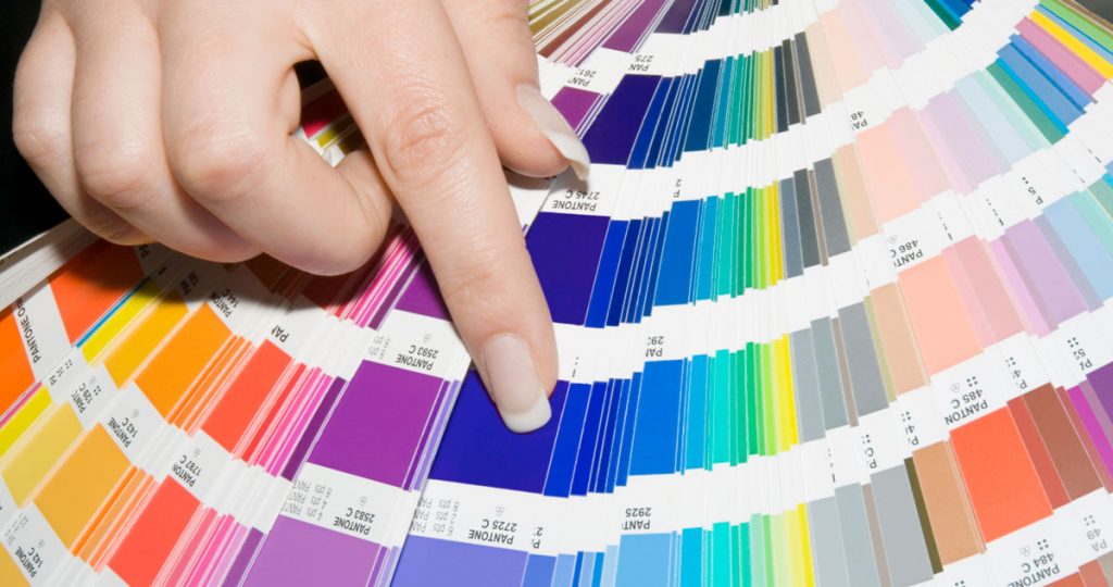 seleccionar un color pantone exacto para imprimir