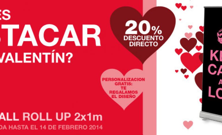 Photocall de San Valentín… ¡Con un 20% de descuento!