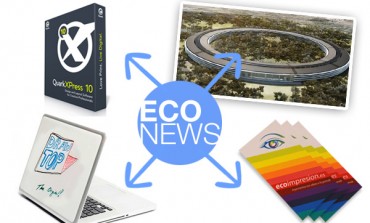 Eco News #4: Quark, Imprenta, Campus Apple, Vinilo pizarra...