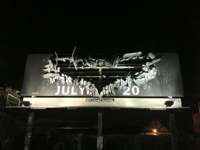 Valla publicitaria impresion gran formato Batman