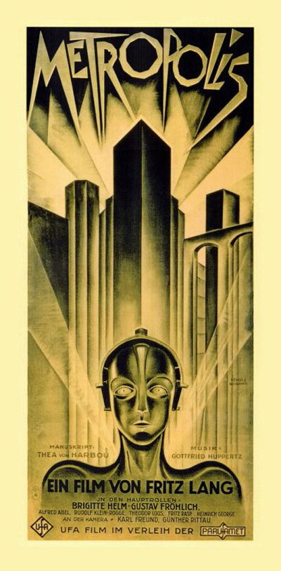 Cartel de cine Metropolis