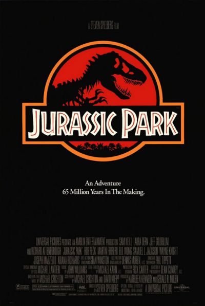 Cartel película Jurasic Park