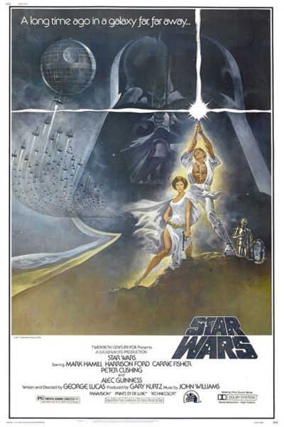 Cartel película Star Wars