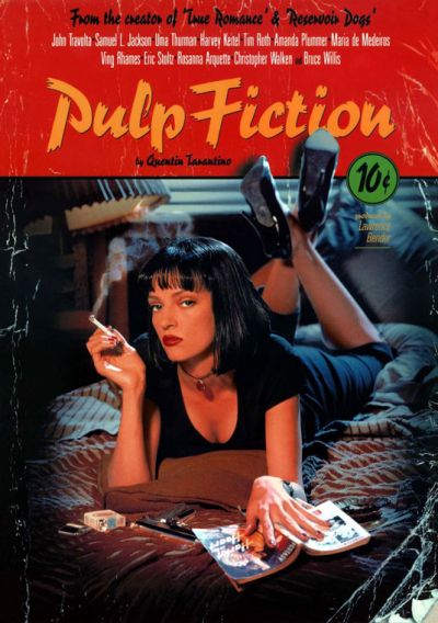 Cartel película Pulp Fiction