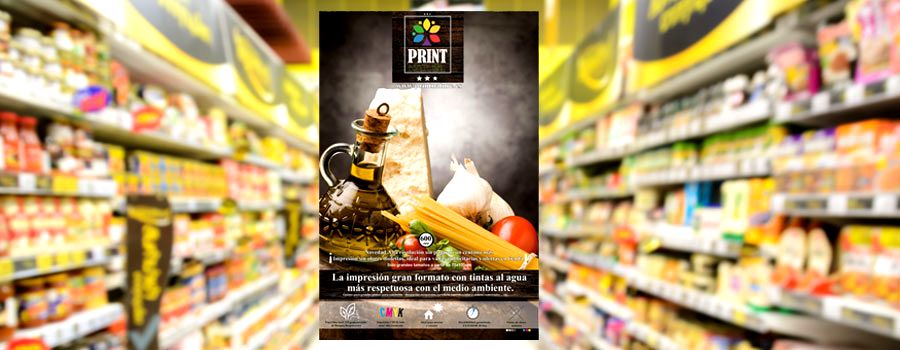 Impresion print nature ofertas supermercados