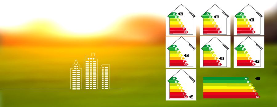 Impresion pegatinas inmobiliarias eficiencia