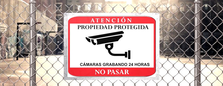 Impresion carteles para empresas de alarmas
