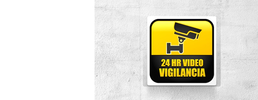 Impresion carteles para empresas de alarmas