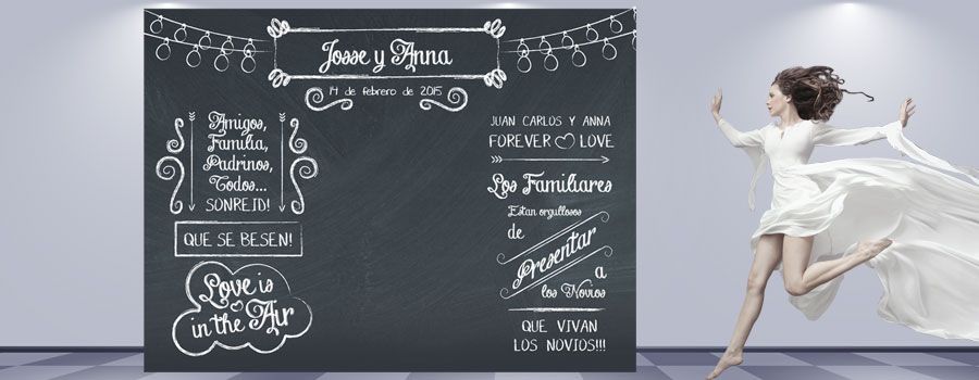 Photocall original para eventos y celebraciones