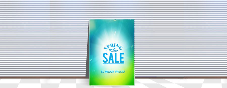 Impresion digital gran formato de carteles para ofertas