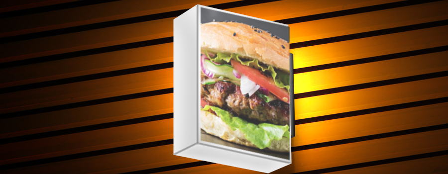 Imprimir poliester back lite para cajas de luz restaurantes