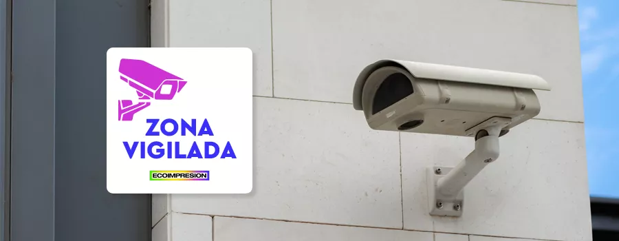 Impresion carteles para empresas de alarmas