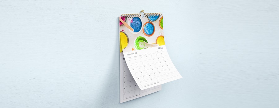 Calendario de pared