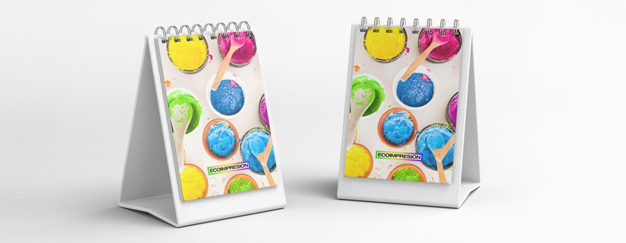 Impresion de calendarios personalizados con diseño de cliente