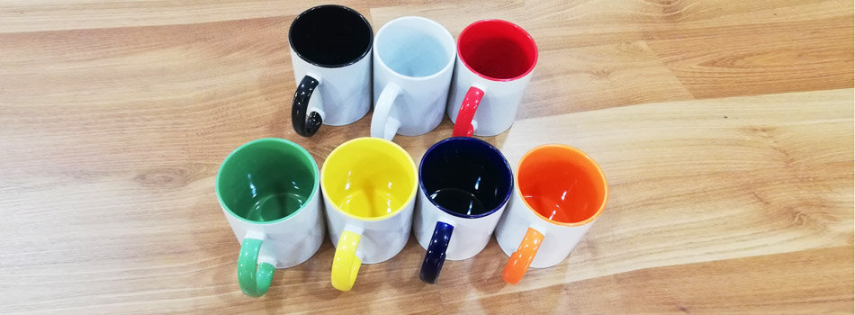 Colores de tazas sublimacion