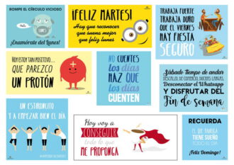 Regalo Marzo Pegatinas