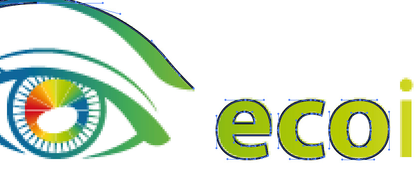 ecoimpresion vectorizacion