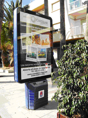 mupi la creatividad a pie de calle