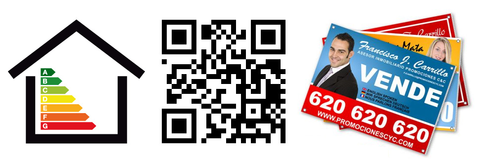 qr eficiencia energetica carteles inmobiliaria ecoimpresion