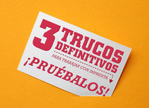 trucos imprenta