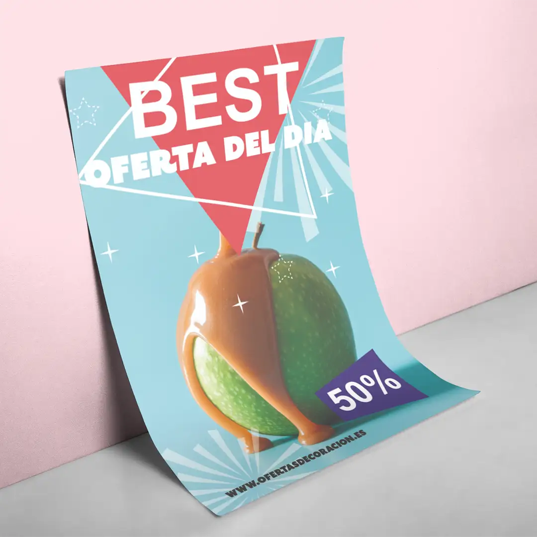 carteles para ofertas | imprenta online
