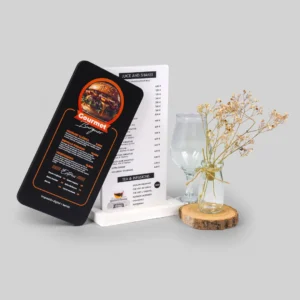 carta menu pvc espumado