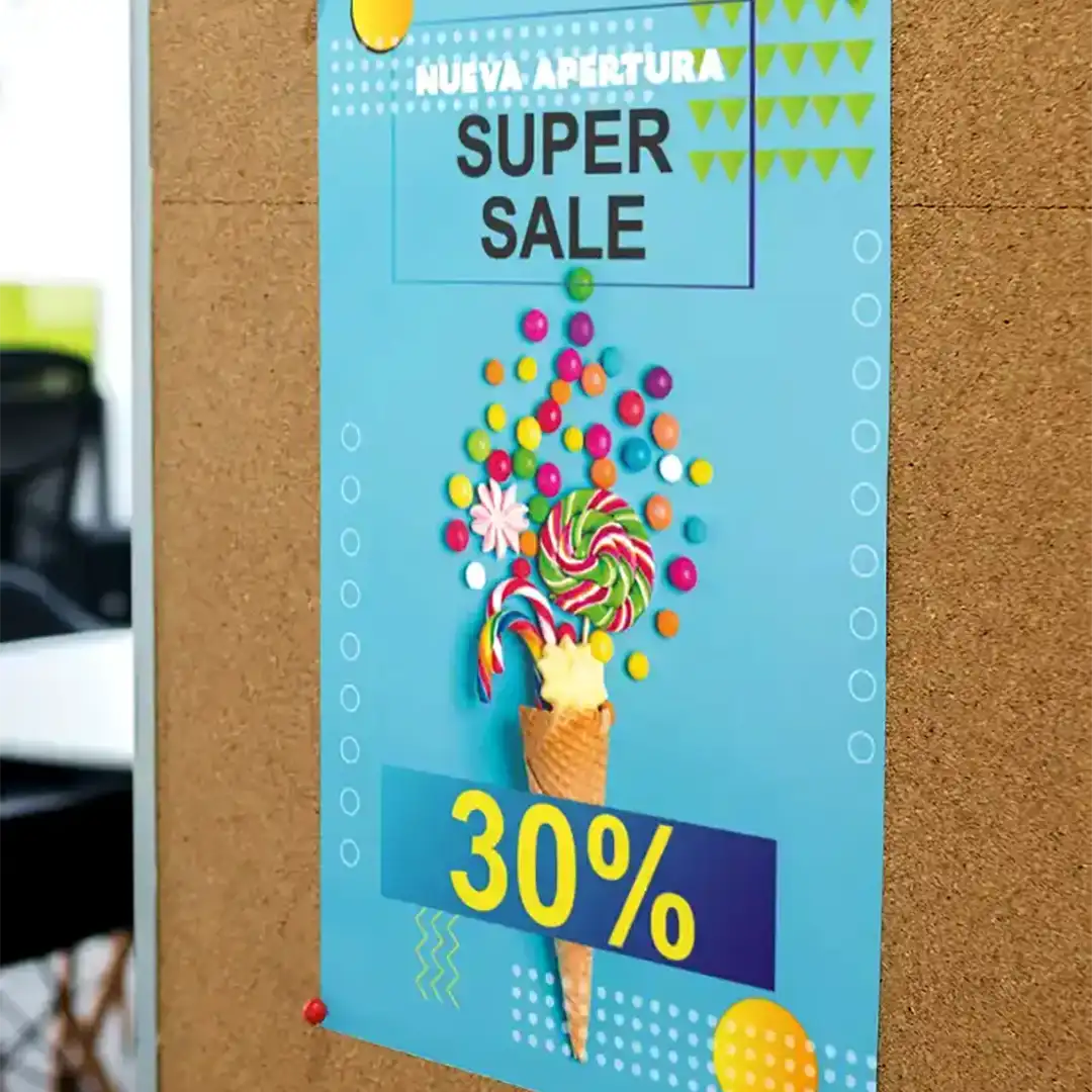 carteles para ofertas | imprenta online