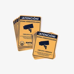 carteles de alarma a medida