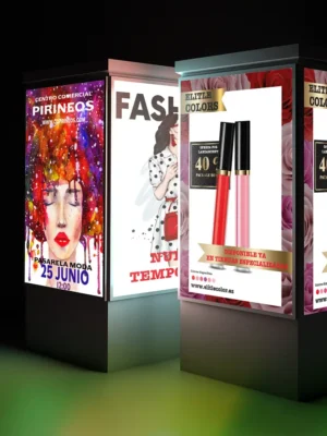 impresion poliester backlight calidad 150