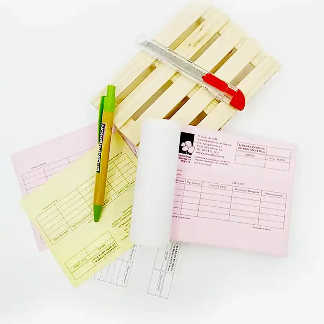 talonarios de imprenta autocopiativos