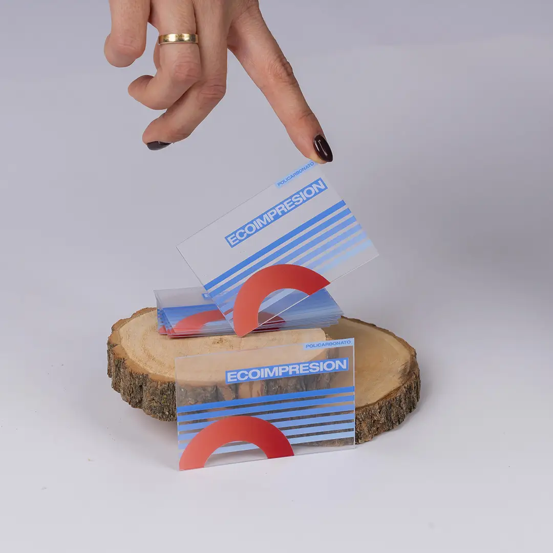 tarjetas policarbonato ecoimpresion SECUND1