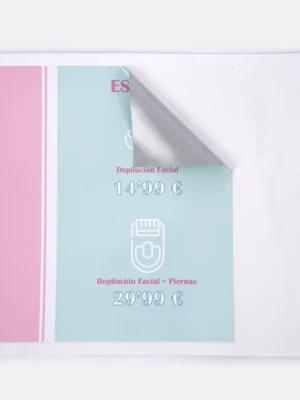 vinilos para escaparates y servicios